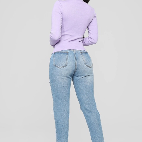 Lilac turtleneck - Picture 5 of 5